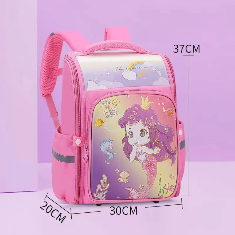 2024 New Stamping Craft Astro Love Elementary School Cartoon Backpack