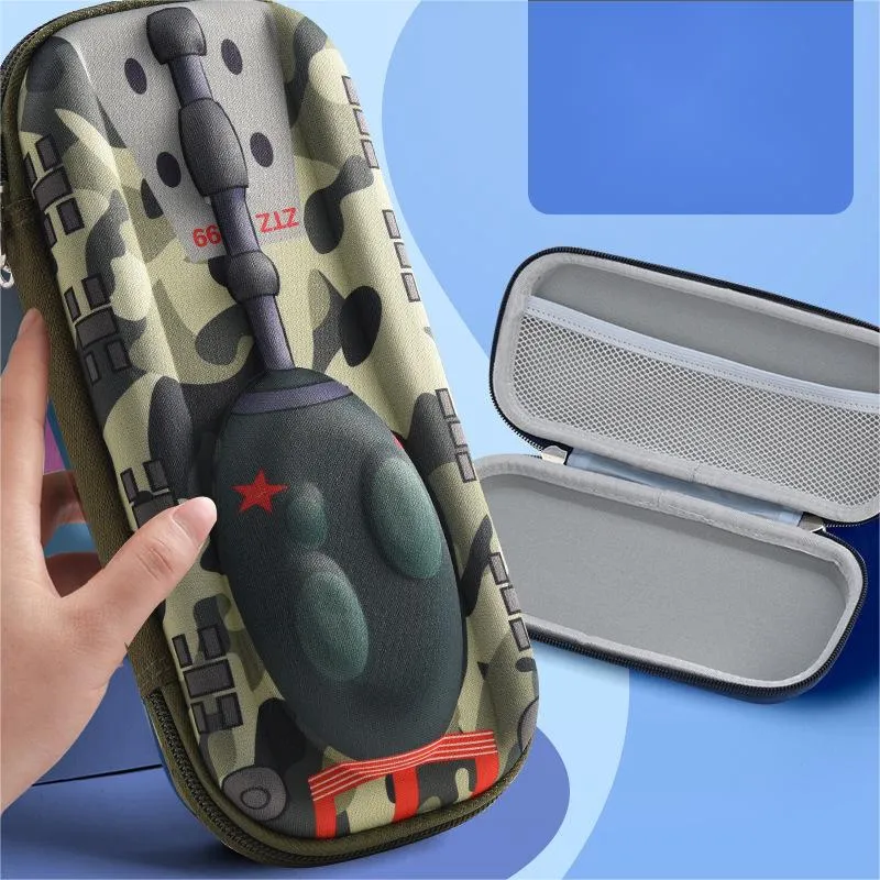 Cartoon Cute Elementary School Pencil Box Children&prime;s Pencil Stationery Box
