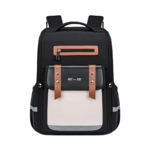 New Elementary School Backpack with Ultra Light Spine Protection and Weight Reduction Children′s Backpack