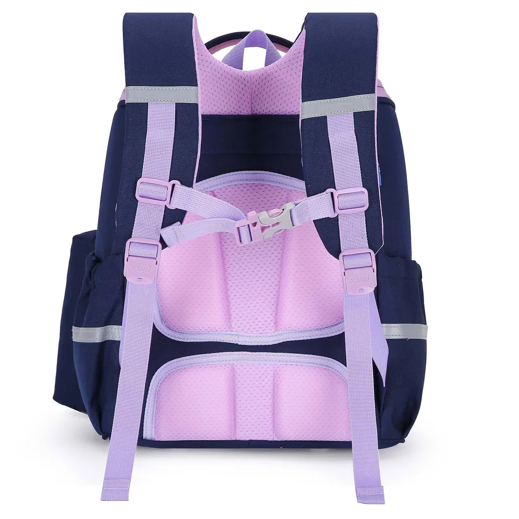New Elementary School Backpack for Boys and Girls Reducing Burden and Protecting Spine Large Capacity Student Backpack