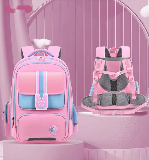 Factory Customized Wholesale of Primary School Students Backpacks Large Capacity Children′s Backpacks