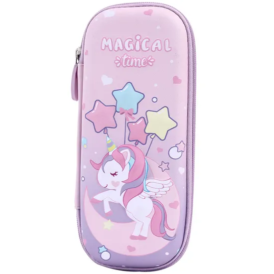 Pencil Case Three-Dimensional Pencil Case Elementary School Stationery Box Cute Middle School Cartoon Stationery Bag for Girls