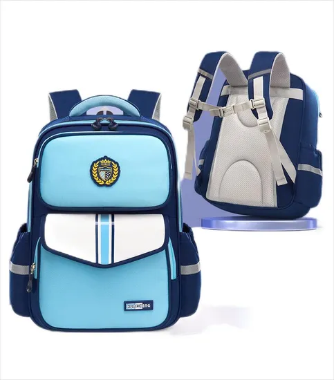 Boys and Girls′ New Load-Reducing Backpack with Spine Protection and Double Shoulder Waterproof Backpack
