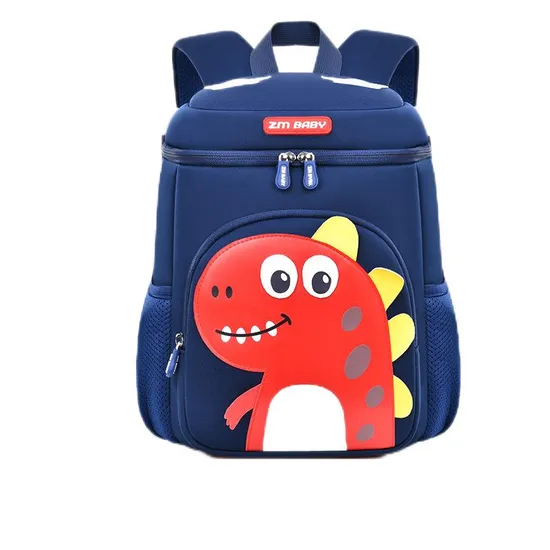 New Kindergarten School Backpack Cute Dinosaur Cartoon Backpack for Boys and Girls Mini Bag Backpack