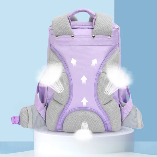 New Fashion Elementary School Cartoon Backpack Lightweight and Wear Resistant Children′s Backpack