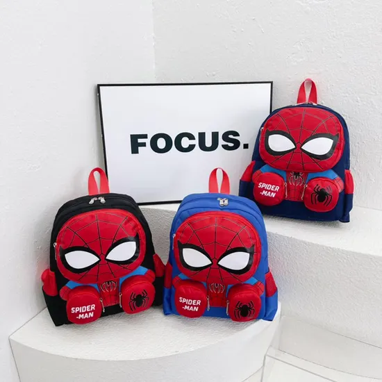 Children′s Cartoon Backpack Lightweight Large Capacity Breathable Kindergarten Backpack