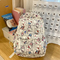 New Student Backpack Cute Large Capacity Handheld Nylon Lightweight Cartoon Backpack