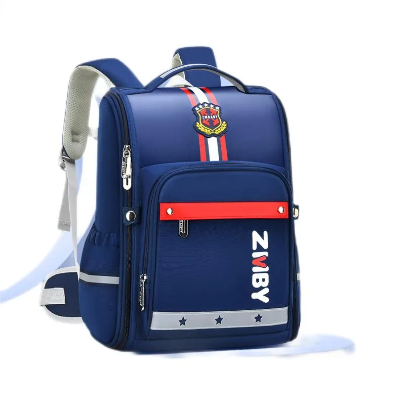 New Primary School School Backpack Integrated Space Lightweight Children&prime;s Backpack