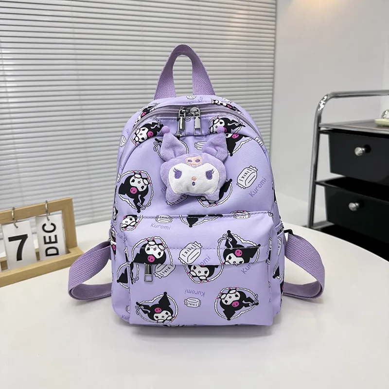 New Children&prime;s Cartoon Exquisite Doll Backpack with Large Capacity Children&prime;s Backpack