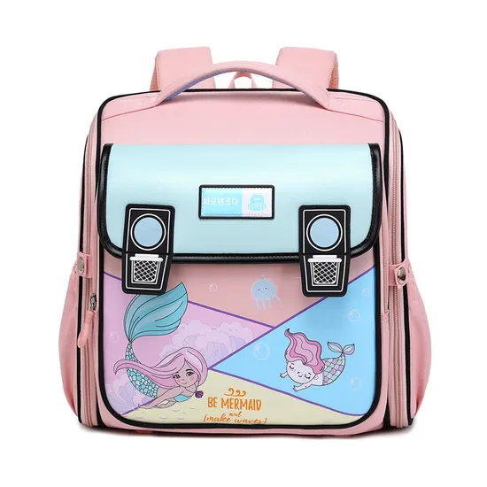 New Cartoon Anime Fashionable Primary School Students Load Reduction Spinal Protection Backpack