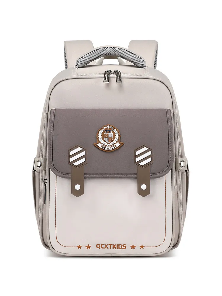 New Children&prime;s Primary School Backpack for Girls and Boys Lightweight Weight Reducing Backbone Protection Backpack