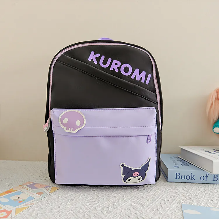 Student Backpack with Large Capacity Lightweight Nylon Backpack New Children&prime;s Backpack