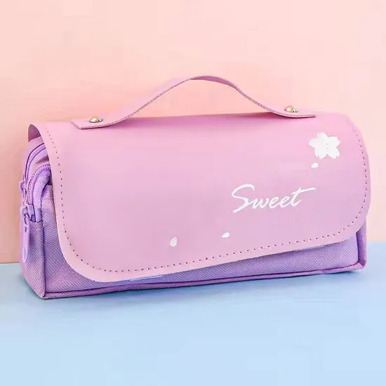 Wholesale 2024 New Student Stationery Bag Sketch Painting Storage Colored Lead Pen Bag