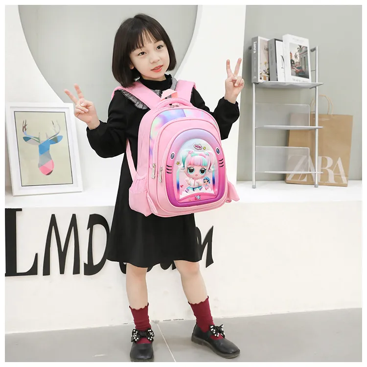 Wholesale of New Cartoon Backpacks for Elementary School Students Spider Man 3D Children&prime;s Backpack