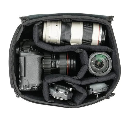 Nylon Outdoor Travel Photography Backpack Camera RPET Bags for Photography Waterproof Digital Camera Backpack
