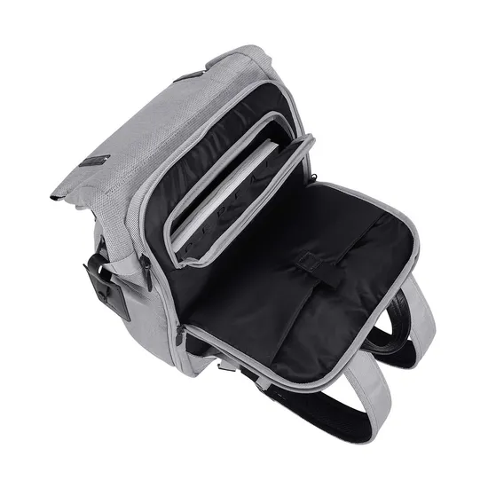 Custom Waterproof 15.6 Inch Notebook Backpack Flap Top Travel Unisex Daypack Student Laptop Backpack
