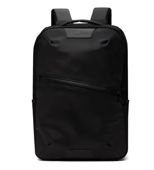 Custom Logo Nylon Laptop School Bag Waterproof Large Capacity Office Fashion Men Laptop Computer Backpack
