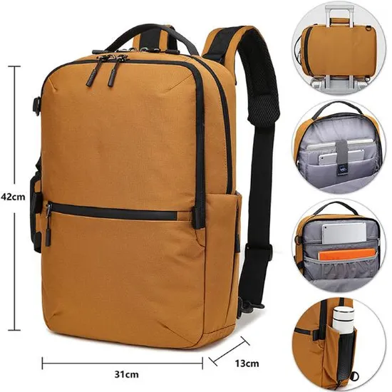Wholesale Luxury Travel Laptop Carry on Backpacks Weight Travel Laptop Bags for Men Thin Business Backpack