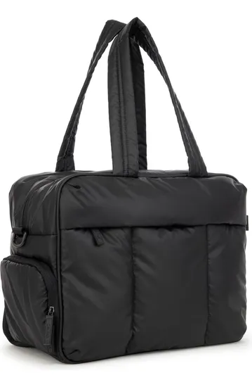 2024 Custom Logo Expandible Puffer Weekend Travel Luggage Gym Bags Printed Light-Weight Puffer Duffle Bag