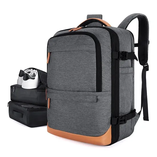 Leisure Computer Backpack Laptop High Quality Fashion Waterproof Canvas Polyester Backpack