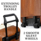 2024 New Custom Leather Travel Bags Gym Weekender Duffle Bag with Shoes Compartment