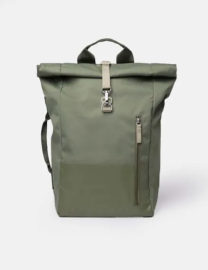 Water Resistant Roll Top Travel Backpack Laptop Bag Logo Custom Backpacks for Men