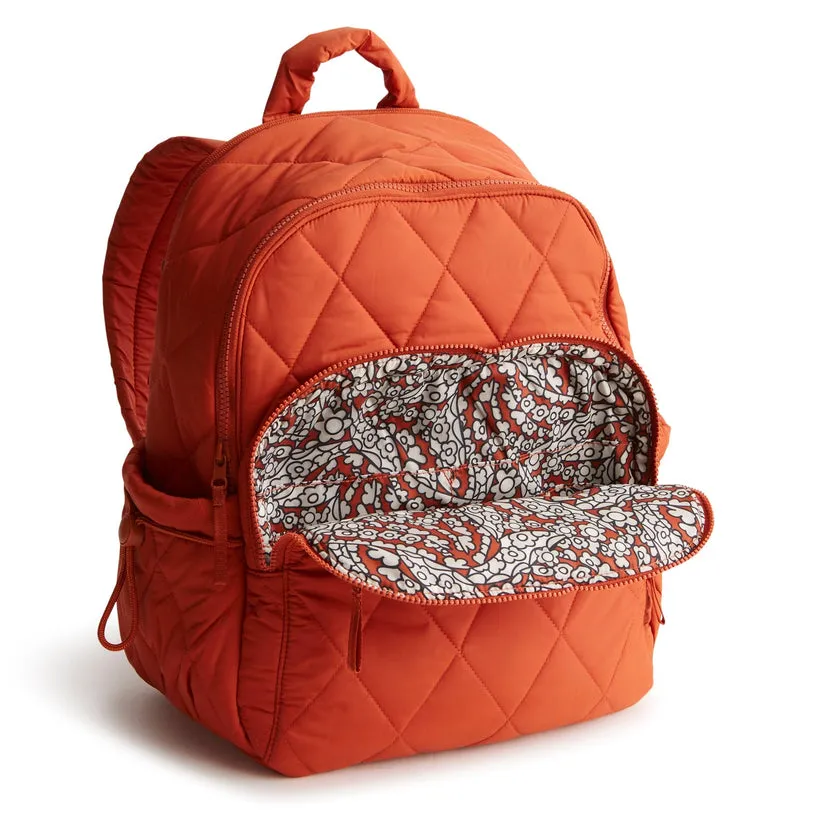 Diamond Embroider Thread Cotton Backpack Unisex College Student Schoolbag Leisure Backpack