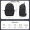 Popular High Quality Business Waterproof Large Capacity Black Simple Laptop Student Backpack