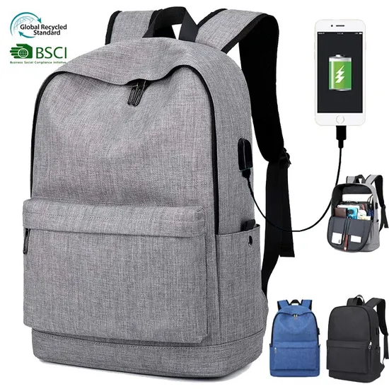 School Backpack Waterproof Schoolbags Durable Book Bag College Bag Student Laptop School Backpack with USB