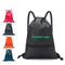 Custom Large Travel Drawstring Backpack Bag Waterproof Sport Polyester Drawstring Backpacks