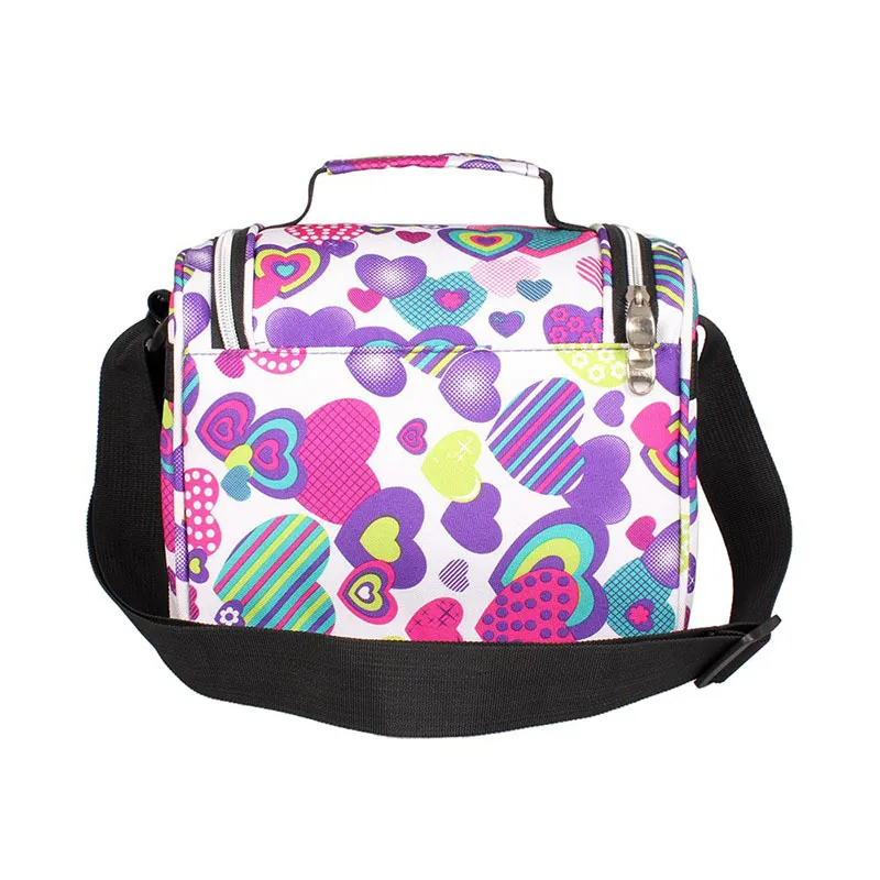Large Capacity Portable Lunch Insulated Aluminum Foil Picnic Cooler Bag