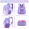 Kindergarten Children′s Plush 3D Unicorn Anti-Lost Small Backpack Girls Sequin School Backpack