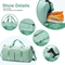 Outdoor Sports Unisex Beauty Luggage Waterproof Large Capacity Duffel Bag with Shoe Compartment Custom Gym Bag