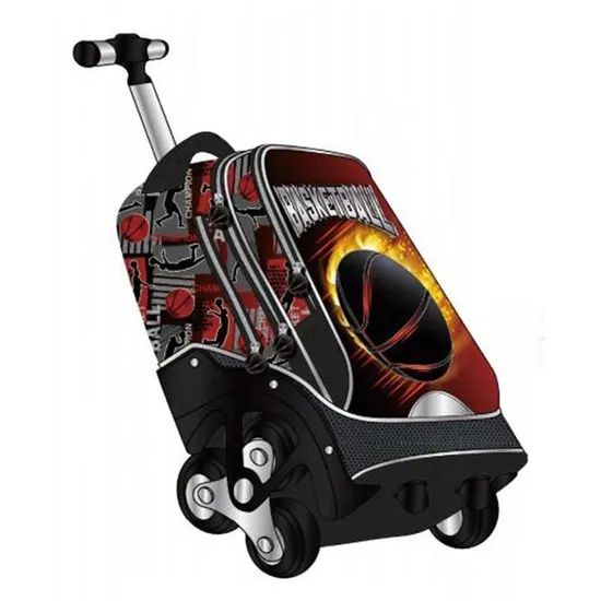 Basket Basketball Trolley Haut De Gamme Student School Trolley Bag