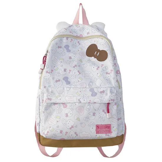 Factory Cute Cat Backpack Printed Large Capacity Trendy Backpack for Middle and High School