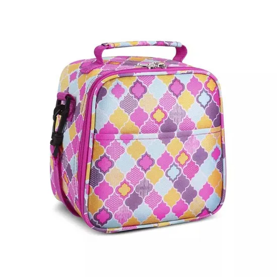 Cute Fire Birds Have a Variety of Patterns to Customize Lunch Packages, Oxford Cloth Material Inner Aluminum Film Cooler Bag