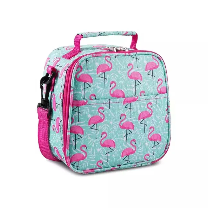 Cute Fire Birds Have a Variety of Patterns to Customize Lunch Packages, Oxford Cloth Material Inner Aluminum Film Cooler Bag