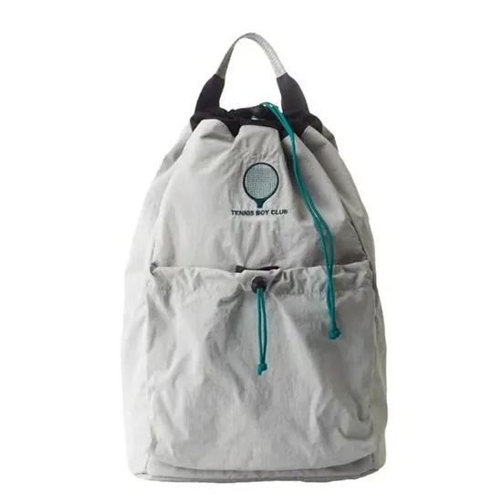 Outdoor Tennis Travel Canvas College Student Computer Backpack Mens Badminton Mountaineering Bag