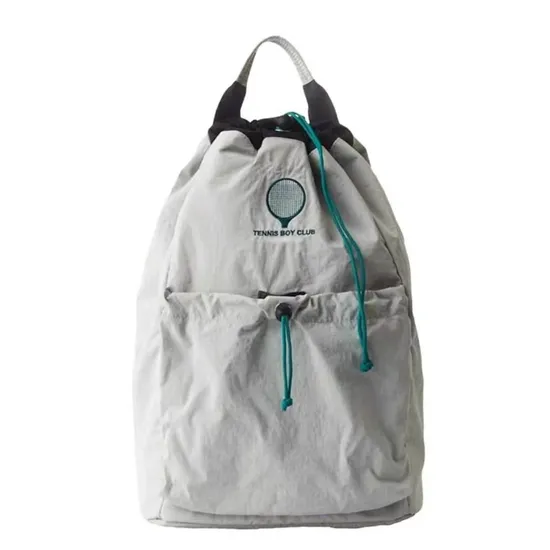 Outdoor Tennis Travel Canvas College Student Computer Backpack Mens Badminton Mountaineering Bag