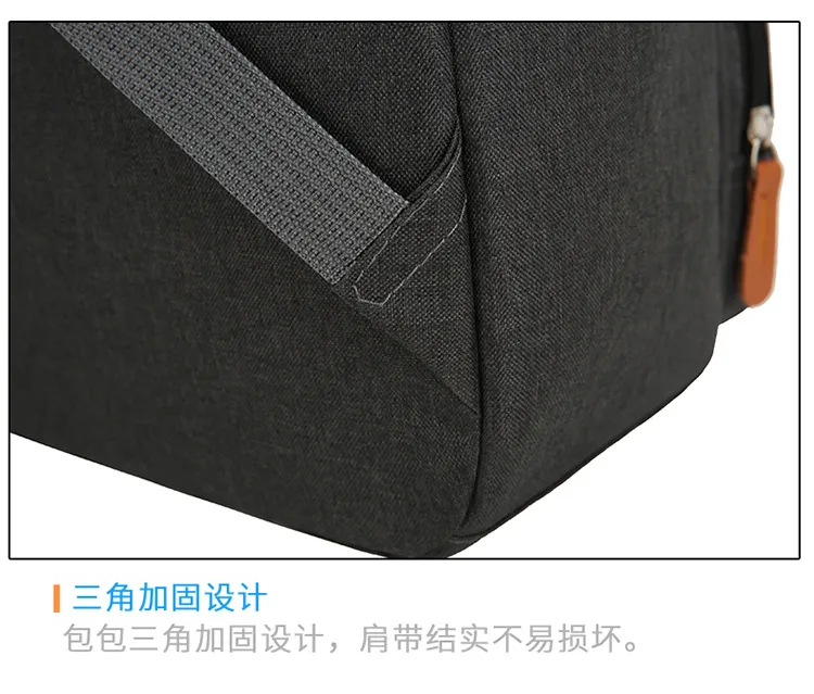 New 3-Piece Backpack with Large Capacity Minimalist Business Computer Bag Travel Bag