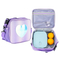 Fashion Holographic Rainbow Travel Thermal Picnic Bag Kids Portable School Insulated Food Lunch Cooler Bag for Children