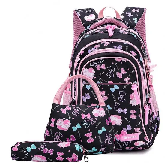 3PCS School Bags Waterproof Backpack Set