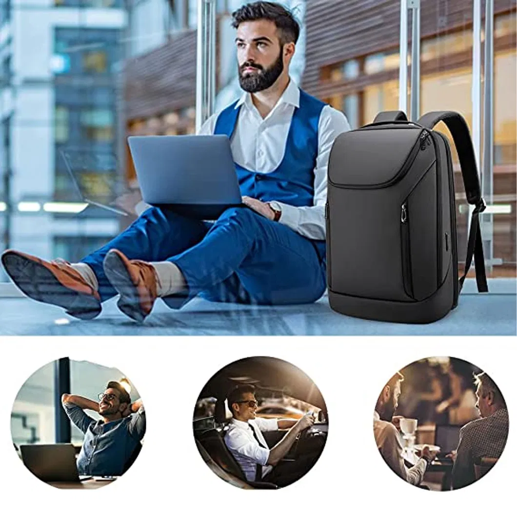 New Waterproof USB Business Laptop Backpack for 15.6 Inches Man Travel Outdoor Leisure Bag