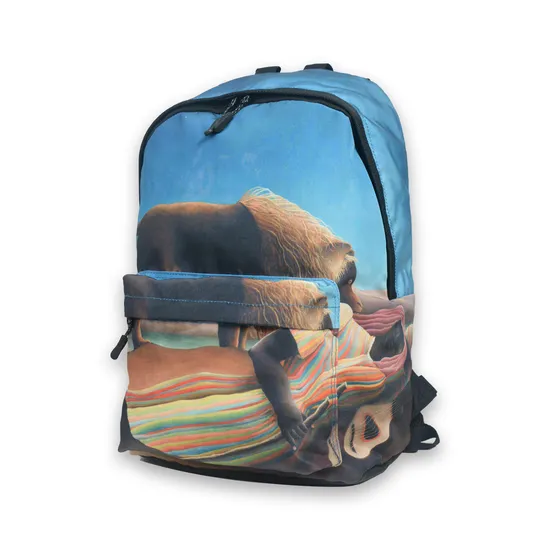 New Design Daypack Waterproof Polyester Schoolbags Back Pack Animals Bookbags Unisex Custom Printed School Bags Backpack