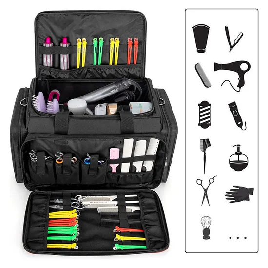 Custom Travel Barber Backpack High Capacity Storage Barber Tool Bag Haircut Bag for Hairdressing Gift Barber Supplier