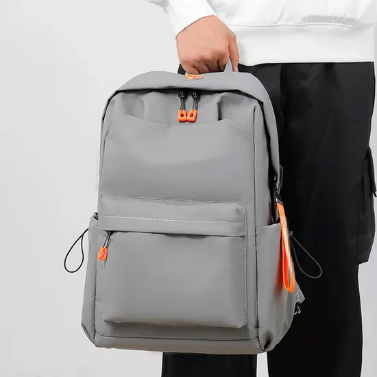 Waterproof Fashion Male Backpack 14 Inch Laptop Rucksack Business Travel Backbag School Bag