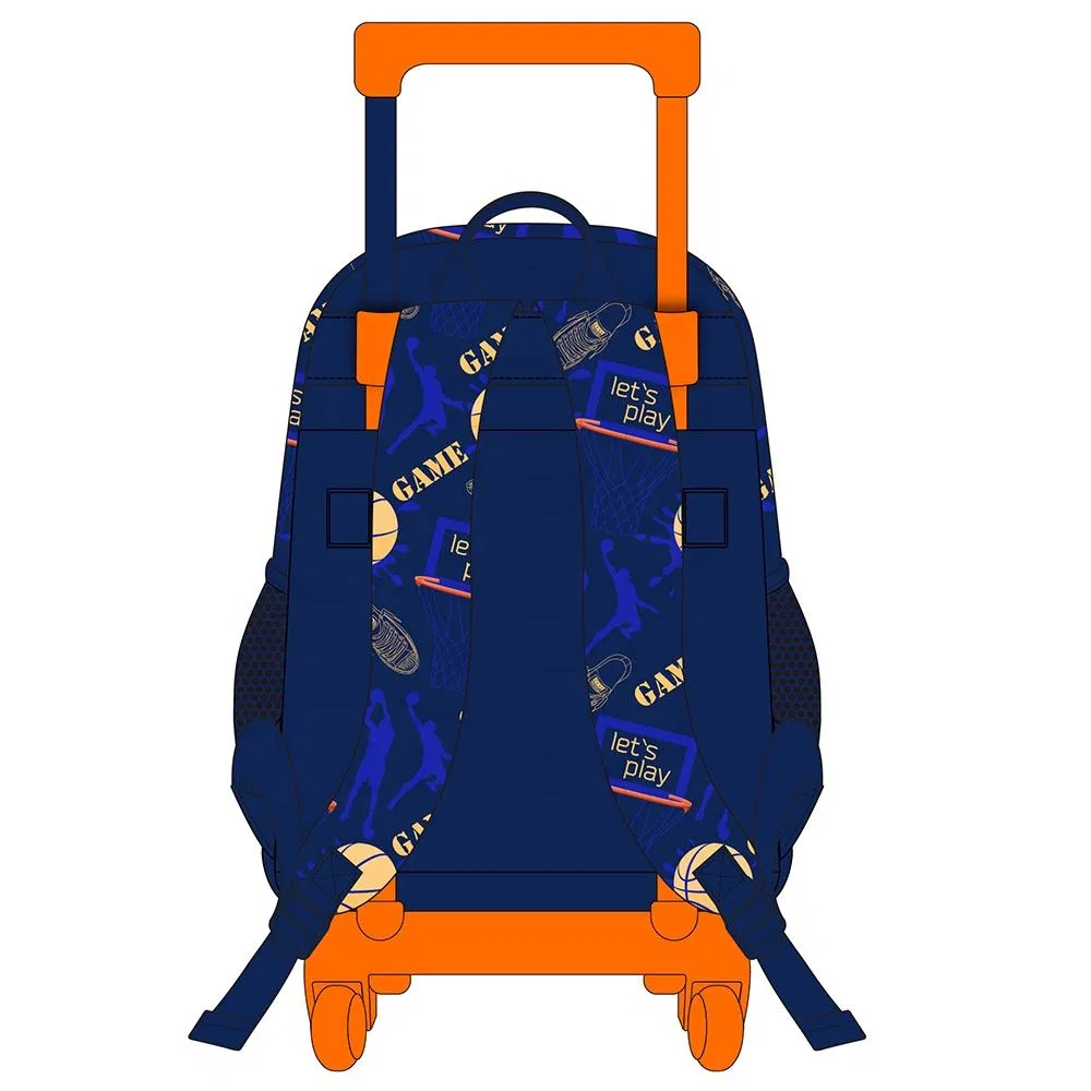 Custom Mochila Escolar COM Rodinha Infantil 3 PCS Kids Wheeled Rolling Backpack Boys Trolley Bookbag