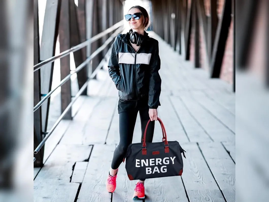 Large Capacity Single Shoulder Crossbody Luggage Bag Yoga Swimming Dry Wet Separation Bag