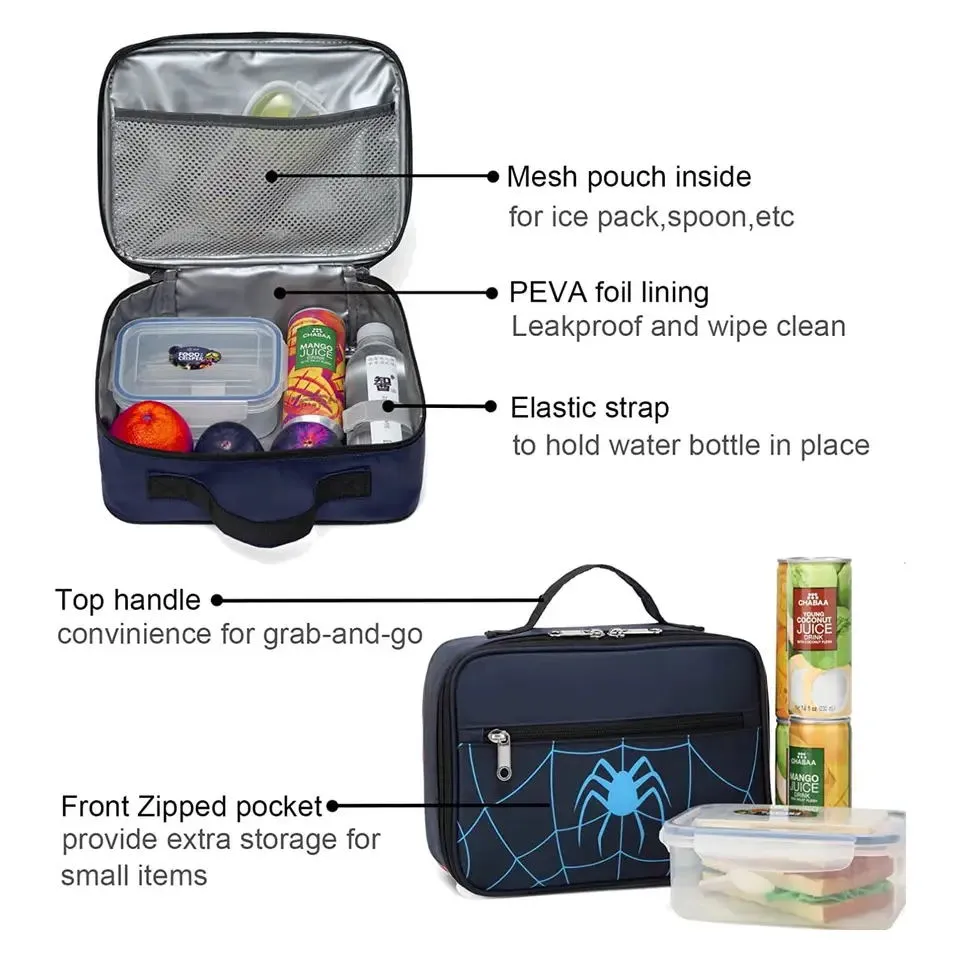 School Backpack and Lunch Bag Set with Toddler Backpack Rolling School Backpacks with Wheels Roller for Elementary Primary