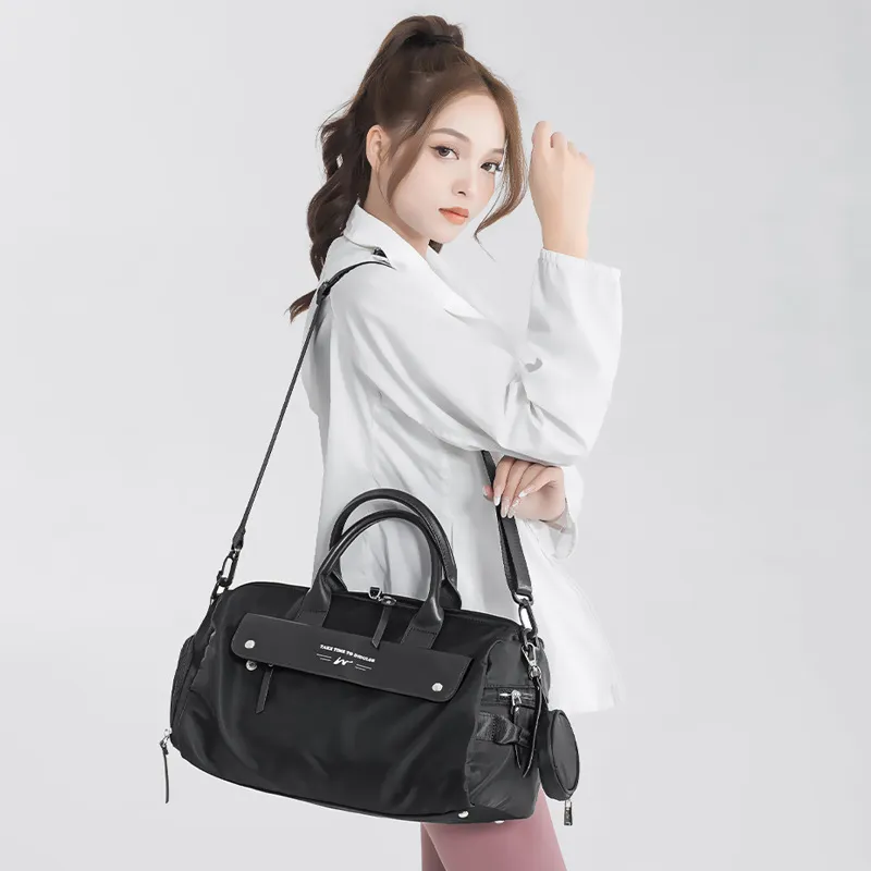 Dry and Wet Separation Yoga Tote Fitness Bag Large Crossbody Bag
